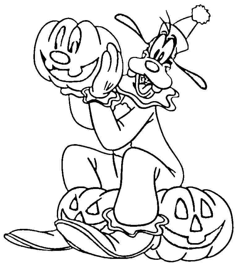 Goofy coloring pages printable for free download