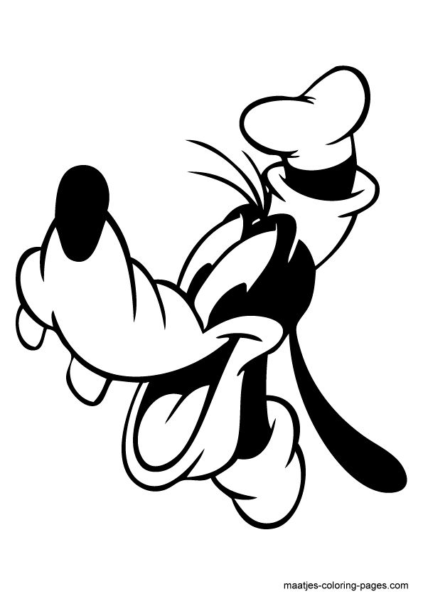 Goofy colouring pages goofy disney goofy pictures goofy