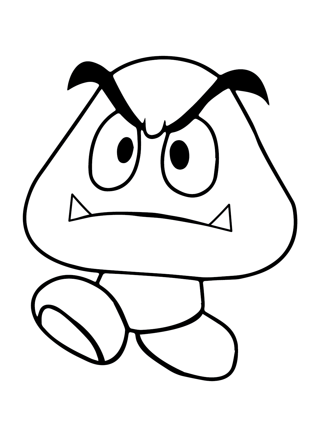 Goomba coloring pages