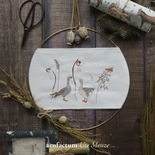 Embroiry file goose herta