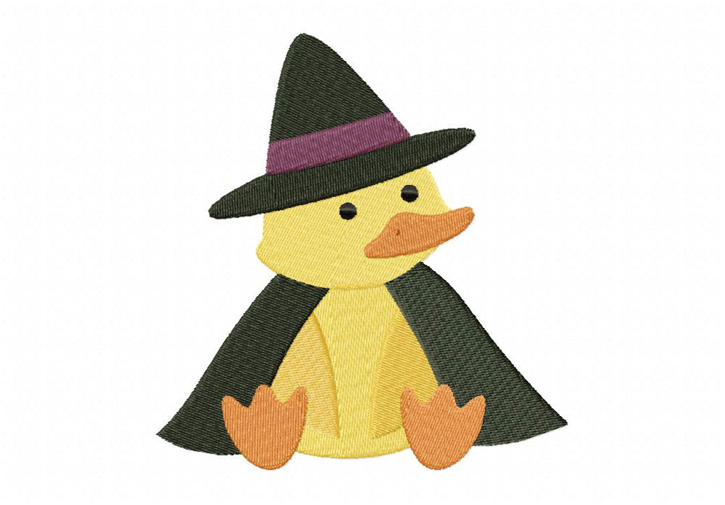 Wizard goose embroidery design â daily embroidery