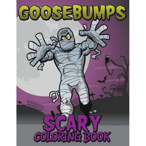 Goosebumps scary coloring book
