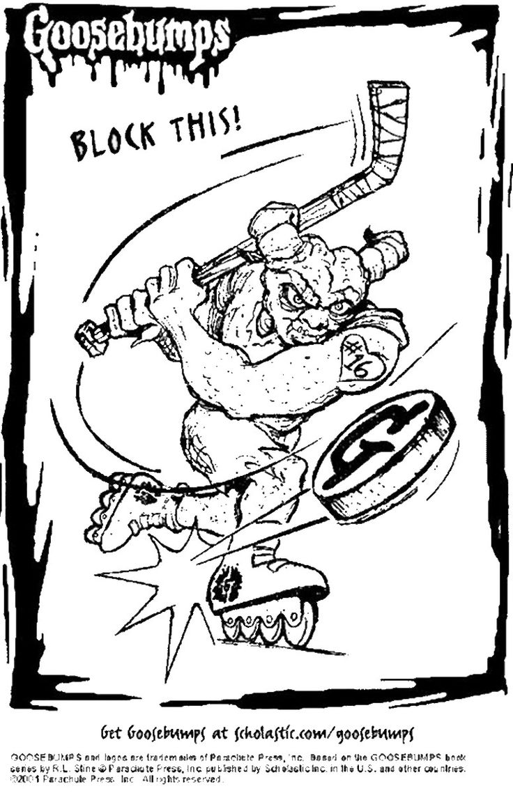 Goosbumps coloring pages goosebumps coloring pages coloring books
