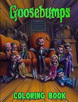 Goosebumps loring book a fabulous loring book with several images of goosebumps racquel rhoades books