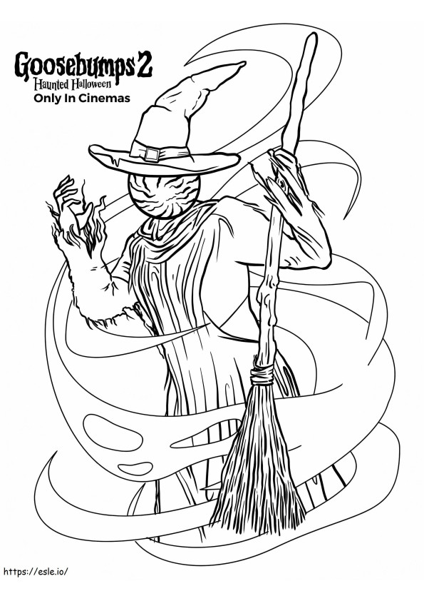 Goosebumps coloring pages
