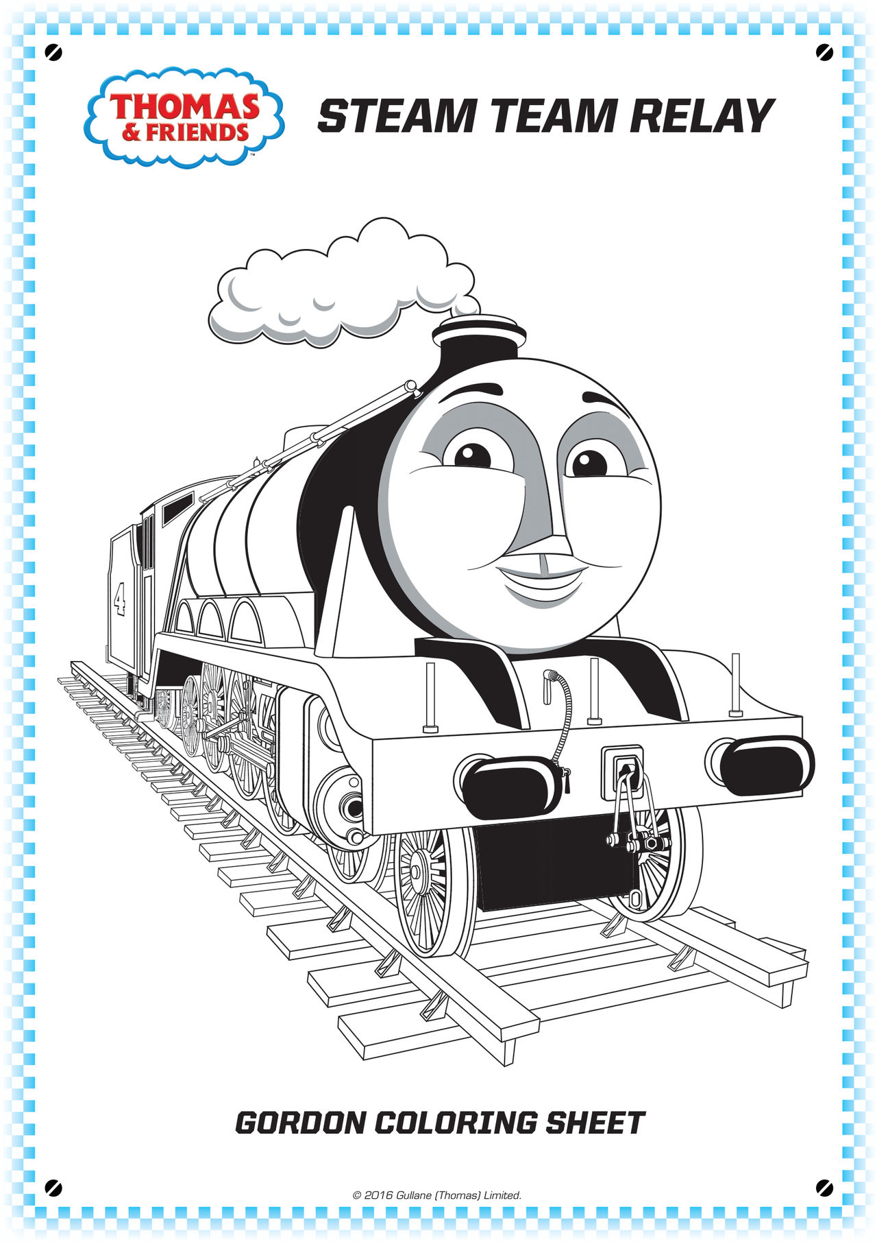 Gordon coloring sheet by jackset on