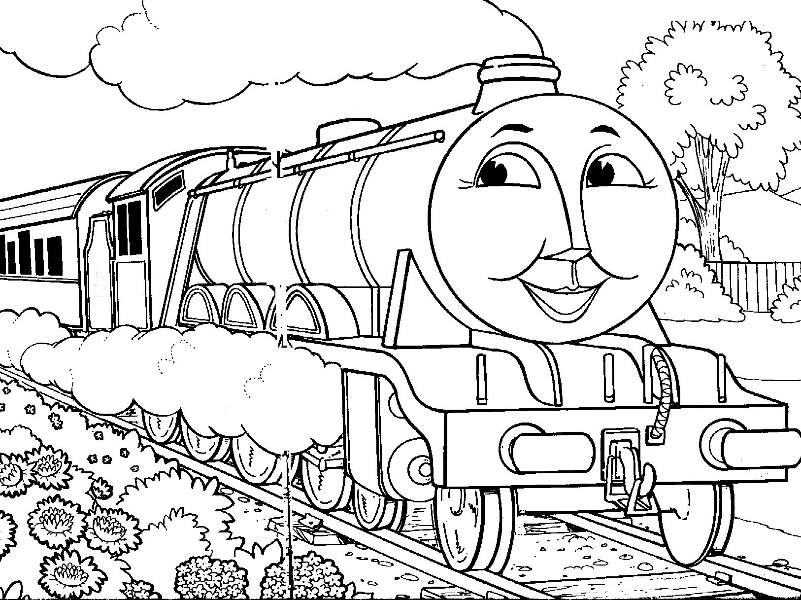 The train gordon coloring pages train coloring pages coloring books monster truck coloring pages