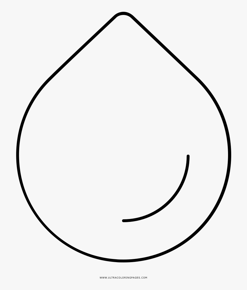 Gotas de agua para colorear