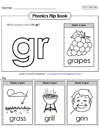 Consonant blend gr
