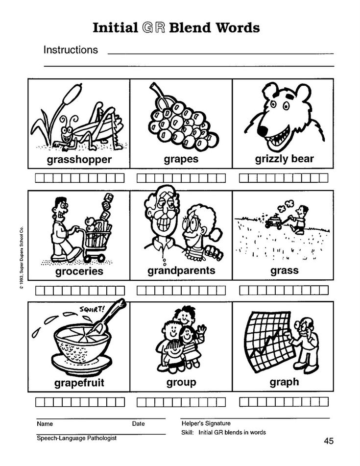 Blends worksheets kids worksheets printables consonant blends worksheets