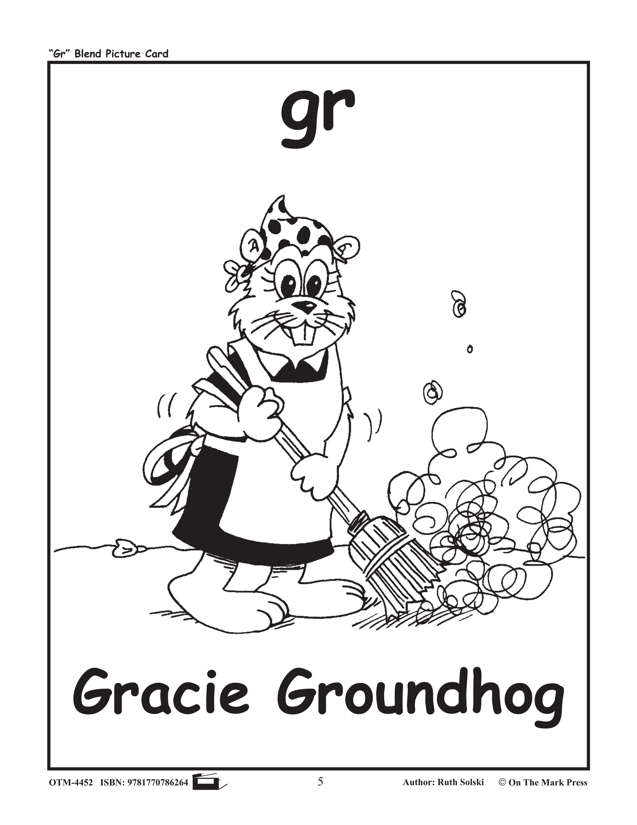 Gr initial consonant blend lesson plan kindergarten