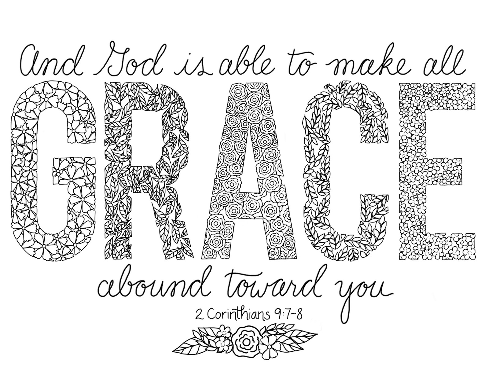 Just what i squeeze in grace