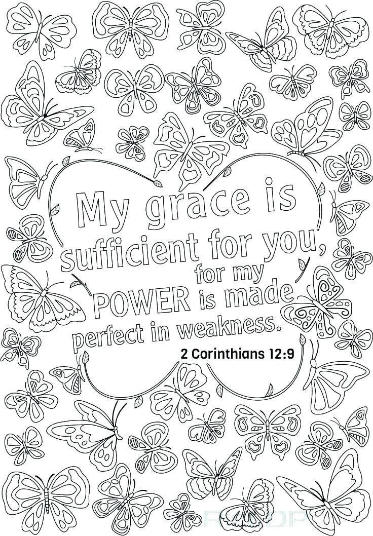 Free bible verse coloring pages my grace is sufficient for you printable for kids and adultâ bible coloring pages bible verse coloring page bible verse coloring