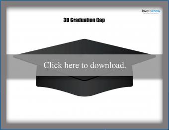 Graduation cap templates and patterns