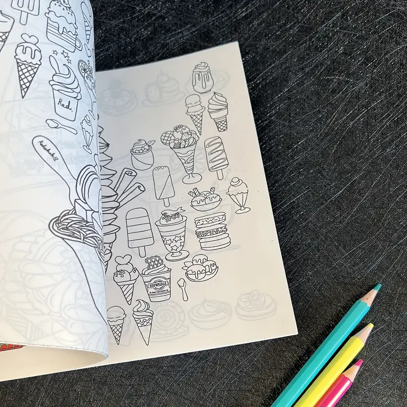 Pages depression coloring book student