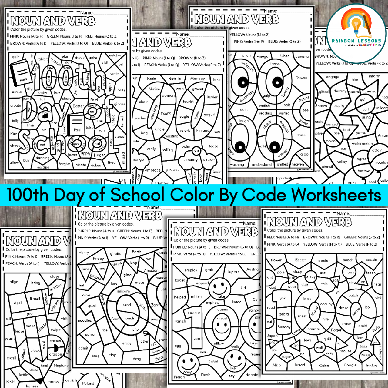 Th day of school activities th day of school coloring sheets grammar