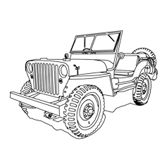Top free printable jeep coloring pages online
