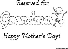 Mothers day printables and paper crafts