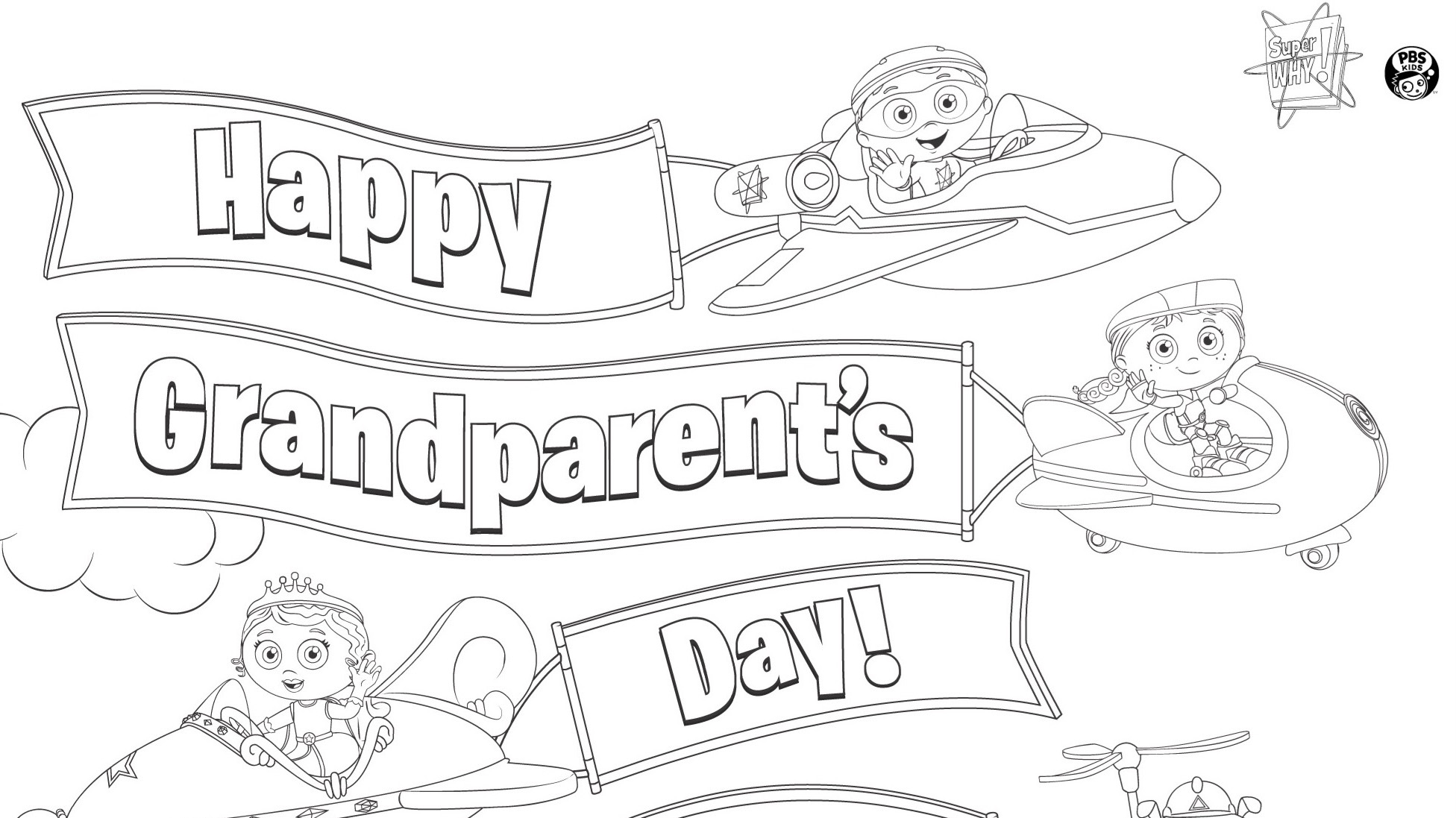 Super grandparents coloring page kidsâ kids for parents