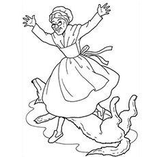 Top free printable little red riding hood coloring pages online