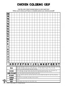 Animal grid coloring pages woo jr kids activities childrens publishing