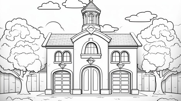 Page graveyard coloring page images