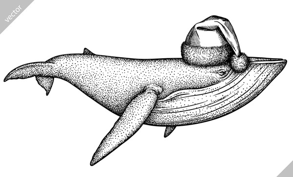 Thousand christmas whale royalty