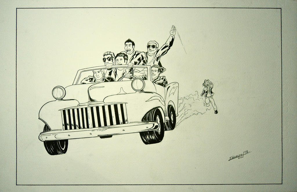 Grease lightning by ernesin on