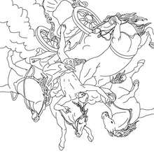 Greek myths and heroes coloring pages