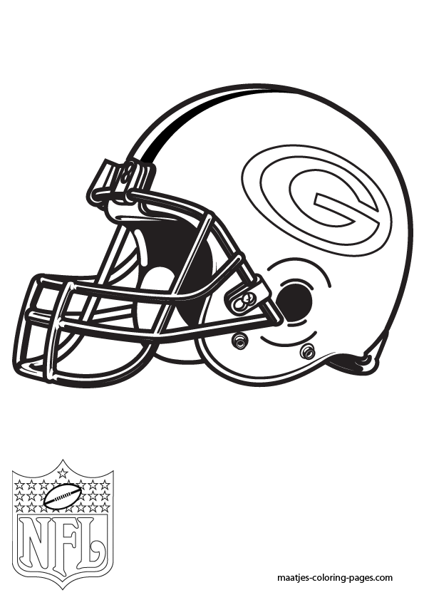 Green bay packers coloring pages