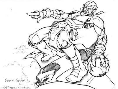 Updated spiderman coloring pages