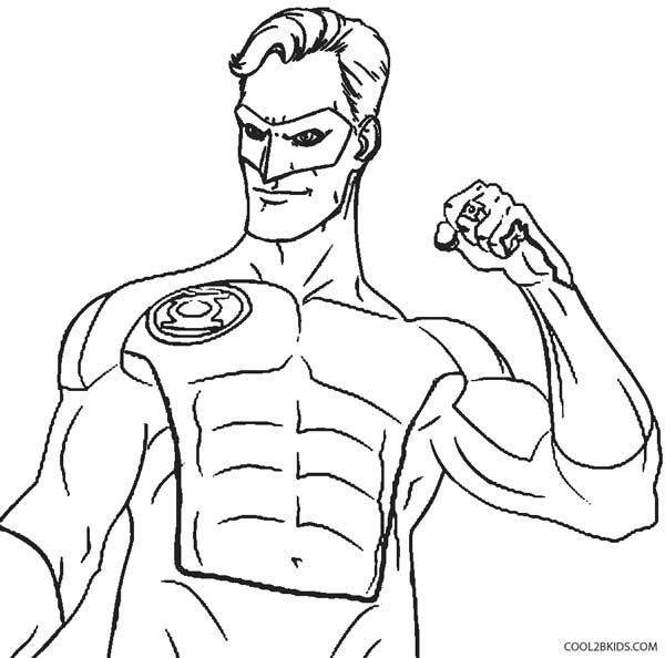 Printable green lantern coloring pages for kids coolbkids superhero coloring pages superhero coloring green lantern characters