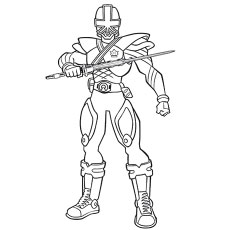 Top free printable power rangers megaforce coloring pages online