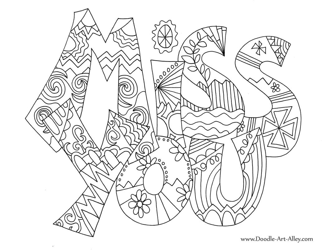 Greeting card coloring pages