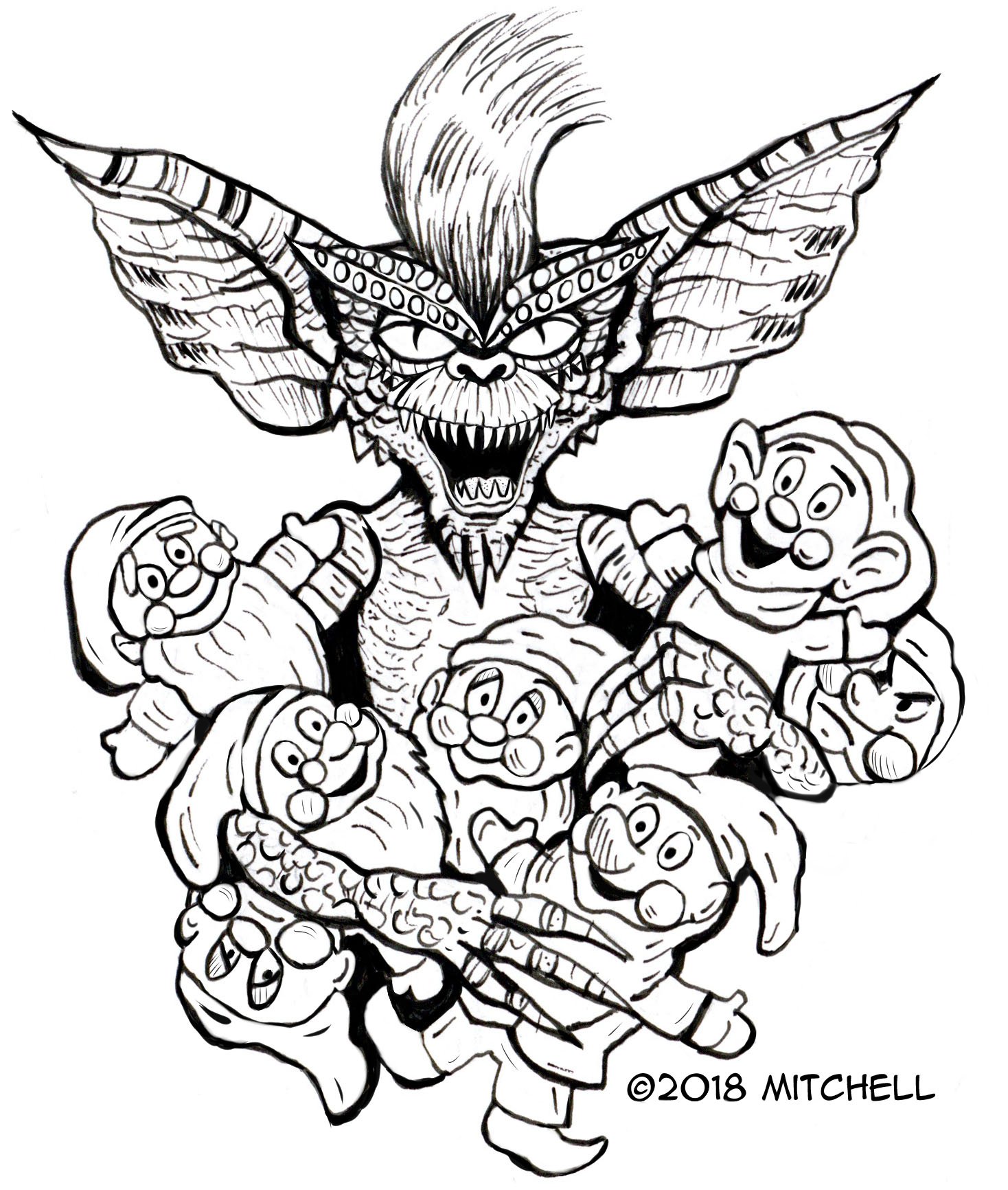 Michael mitchell jr on x during wwii gremlins were small monsters that lived near aircraft and machines and were blamed for mechanical failures they also share an unusual love of fairy tales