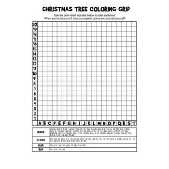 Christmas mystery pictures grid coloring pages for kids by superstar worksheets