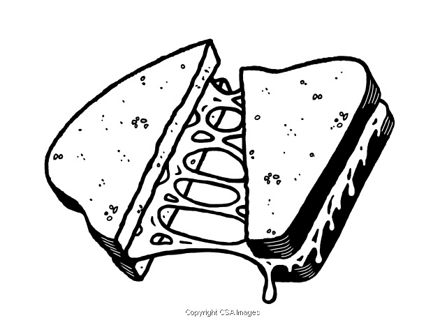 Grilled cheese sandwich csa images