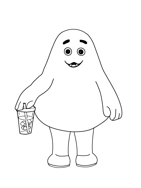 Grimace malvorlagen