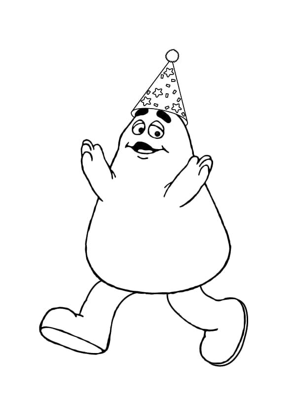 Grimace coloring pages printable for free download