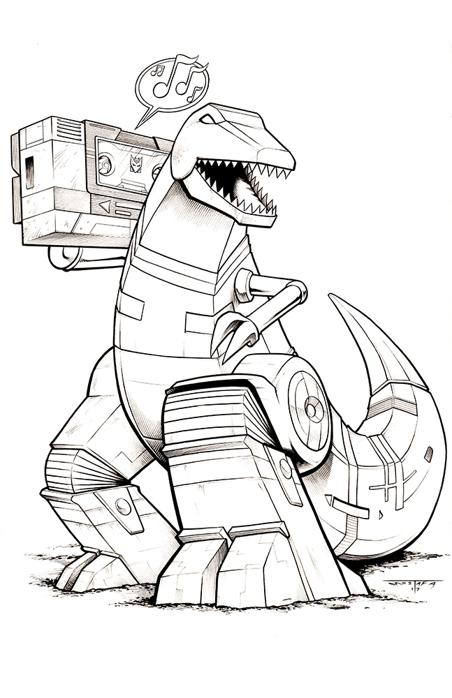 Bw grimlock and soundwave â