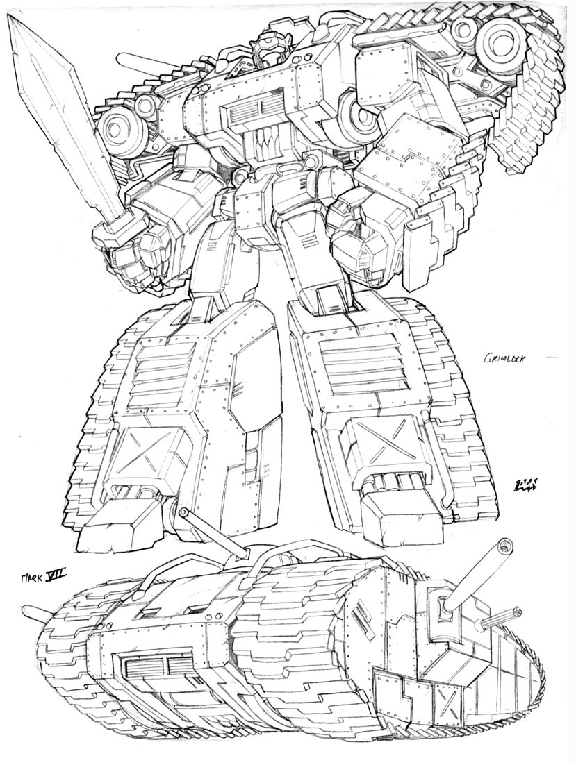 Don allan figueroa on x tfvsjoe grimlock i chose a ww british heavy tank as his alt