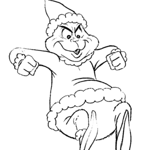 Grinch coloring pages printable for free download