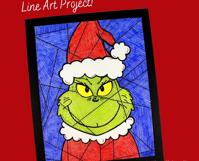 Grinch coloring page