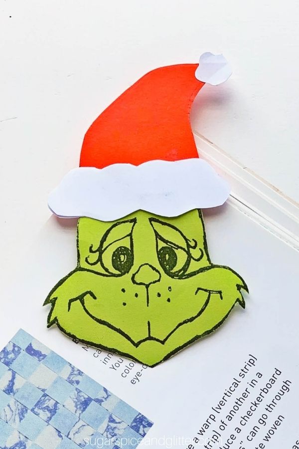 Printable grinch bookmark â sugar spice and glitter