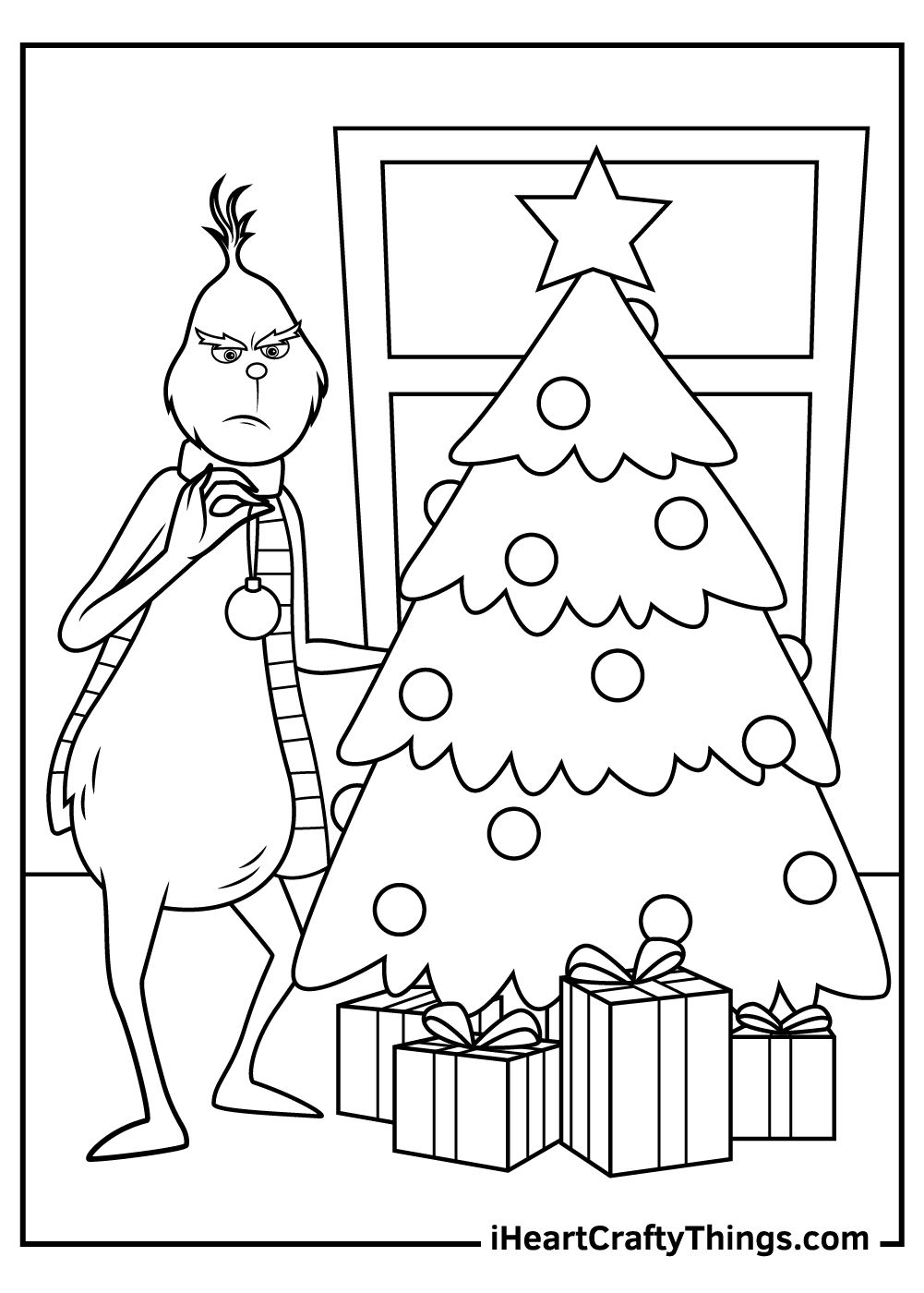 Grinch coloring pages hojas de navidad para colorear ãrbol de navidad para colorear dibujo navidad para colorear