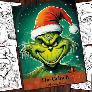 Grinch coloring
