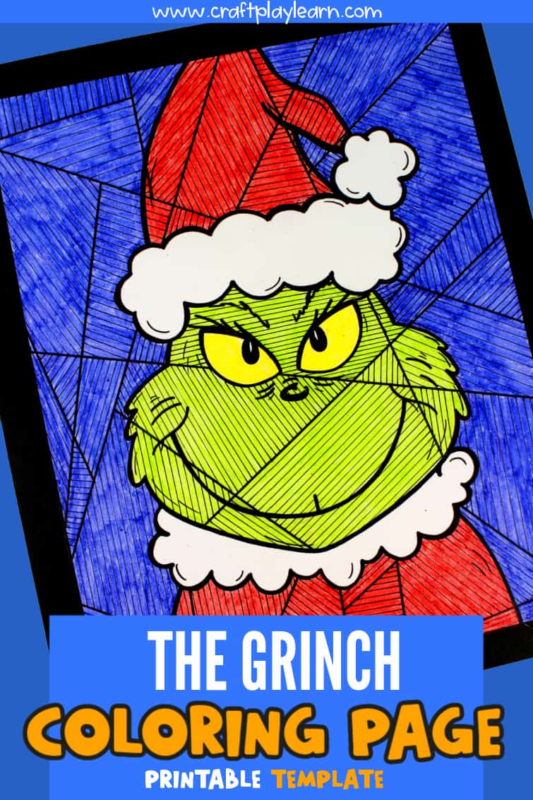The grinch line study for kids