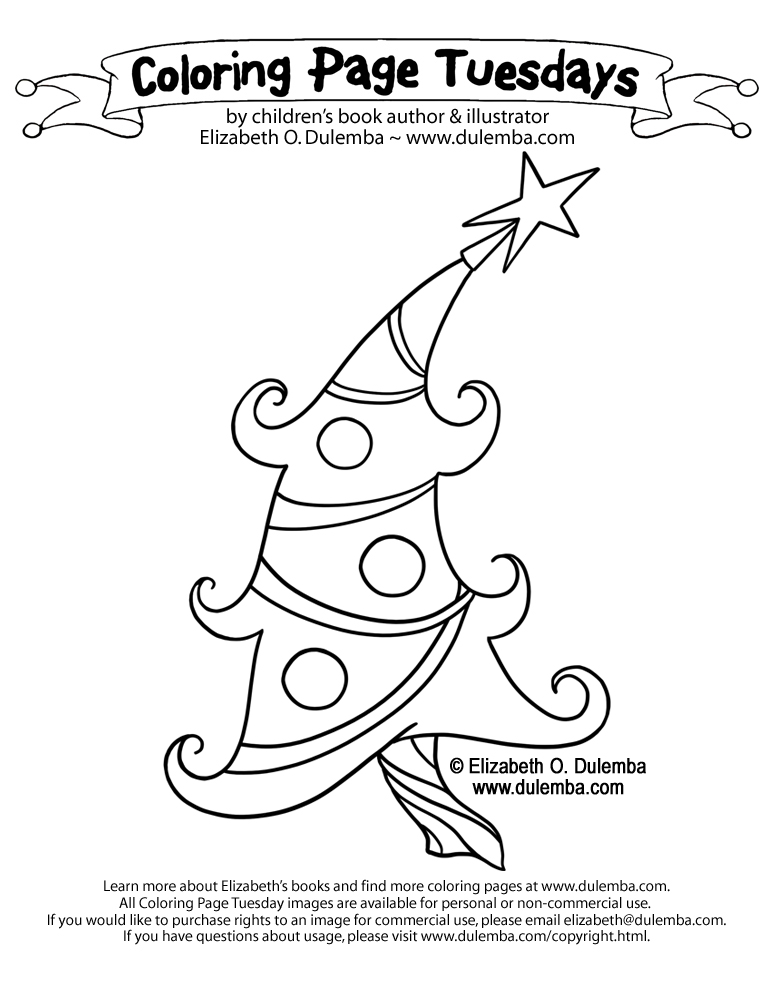 Coloring page tuesday