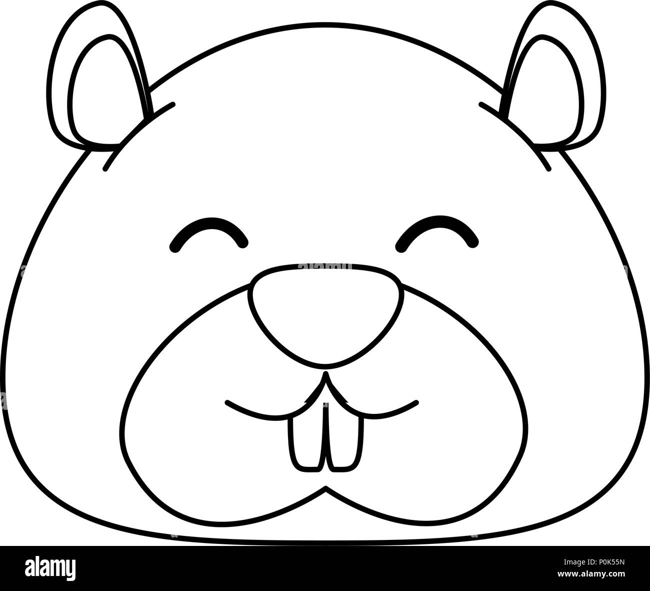 Groundhog black and white stock photos images