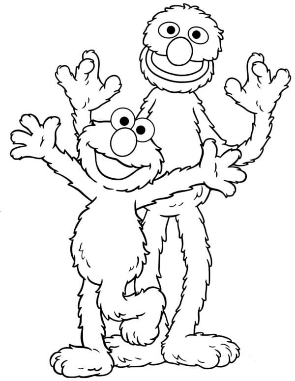 Hairy monsters that amuse and teach children about non